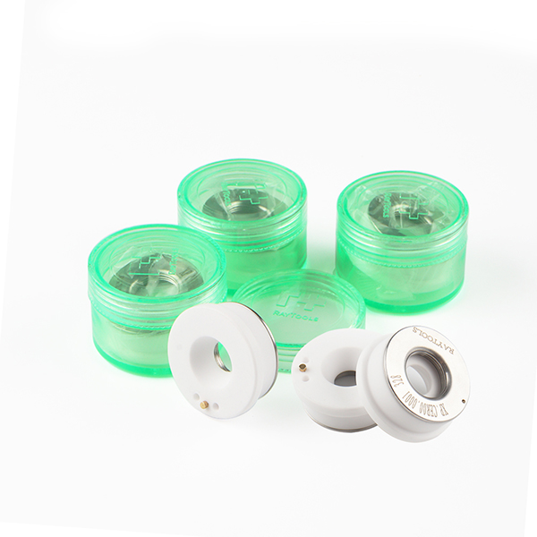 Original Raytools Fiber Laser Ceramic Dia.32mm Nozzle Holder 120274100B